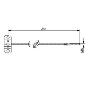 Handbremsseil 1 987 482 514