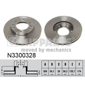 Bremsscheibe von NIPPARTS günstig für 77,18 €