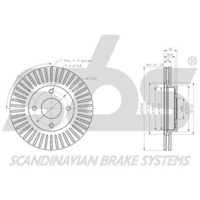Bremsschlauch von sbs