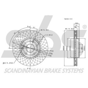 Bremsschlauch von sbs