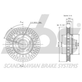 Bremsschlauch von sbs