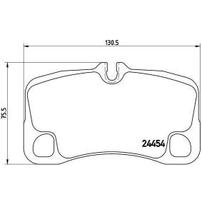Köp Bromsbelägg av BREMBO P 65 022 till det låga priset 1328,81 kr