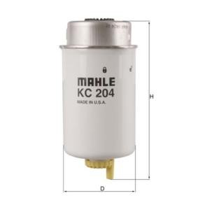 Achetez des Filtre à carburant MAHLE ORIGINAL KC 204 à prix pour 26,91 €