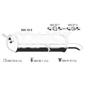 Endschalldämpfer 505185 von ERNST günstig für 106,45 € online kaufen