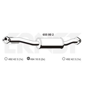 Comprar Silenciador intermedio de ERNST 655002 a bajo precio de 102,40 €