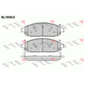 Comprar Juego de pastillas de freno de FTE BL1999U2 a bajo precio de 55,70 €