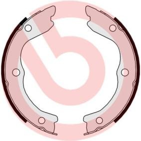 Køb Bremsebakkesæt, parkeringsbremse af BREMBO S 56 543 til den lave pris 217,71 DKK