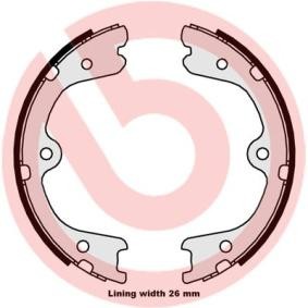 Köp Handbromsbackar av BREMBO S 56 546 till det låga priset 360,32 kr