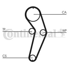 Comprar Kit de correa de distribución de CONTITECH CT988K3 a bajo precio de 65,68 €