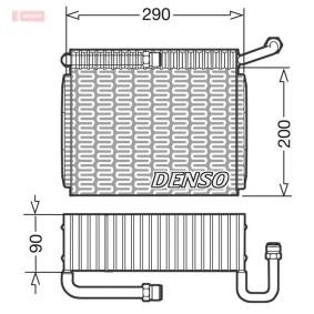 Verdampfer, Klimaanlage DEV01005