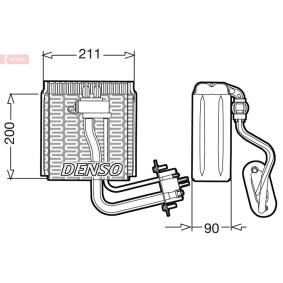 Verdampfer, Klimaanlage DEV12002