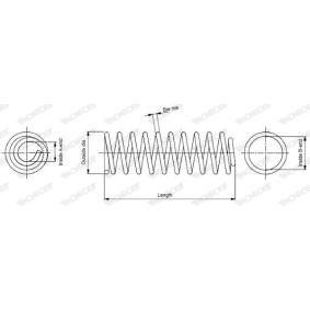Fahrwerksfeder SP3881 für Schrägheck (R50, R53) für 22,01 CHF