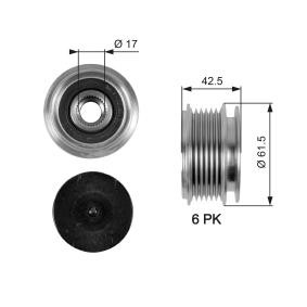 Achetez des Poulie roue libre, alternateur GATES OAP7047 à prix pour 40,31 €
