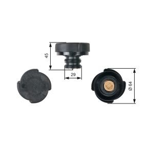 Achetez des Bouchon de liquide de refroidissement GATES RC207 à prix pour 17,11 €