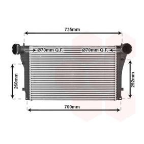Kjøp Intercooler av VAN WEZEL 58004319 til den lave prisen 3182,65 NOK
