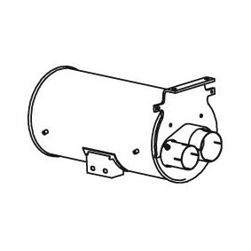 Mittelschalldämpfer 47344 MAN von DINEX