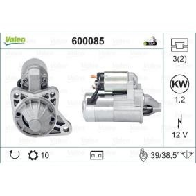 Köp Startmotor av VALEO 600085 till det låga priset 2859,96 kr