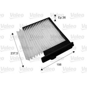 Achetez des Filtre d'habitacle VALEO 715708 à prix pour 19,70 €
