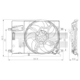 Kühlerlüfter 809-0018 von TYC günstig für 120,61 € online kaufen