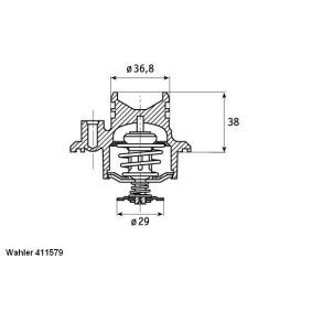 Kühlwasserthermostat von WAHLER