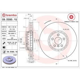 Köp Hjulcylinder av BREMBO A 12 921 till det låga priset 966,62 kr