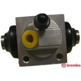 Compre Cilindro do travão da roda da BREMBO A 12 895 a um preço baixo por 27,25 €