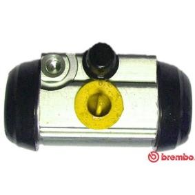 Köp Hjulcylinder av BREMBO A 12 742 till det låga priset 290,57 kr
