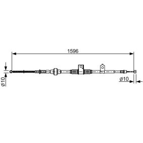Handbremsseil 1 987 482 520