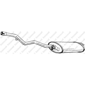 Endschalldämpfer 280-979