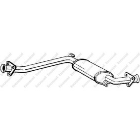 Achetez des Silencieux intermédiaire BOSAL 281-127 à prix pour 182,65 €