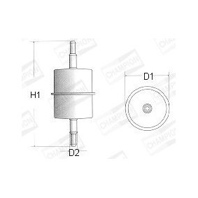 Achetez des Filtre à carburant CHAMPION L101/606 à prix pour 4,82 €