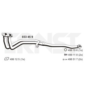 Abgasrohr von ERNST günstig für 86,78 €
