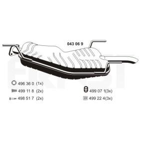 Endschalldämpfer 043069 von ERNST günstig für 181,10 € online kaufen