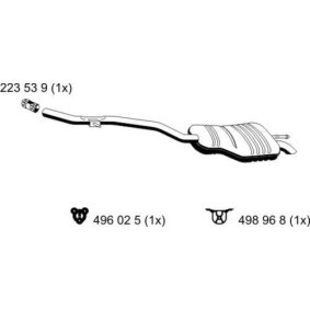 Endschalldämpfer 273077 von ERNST günstig für 238,70 € online kaufen
