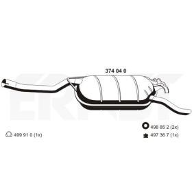 Endschalldämpfer 374040 von ERNST günstig für 122,19 € online kaufen