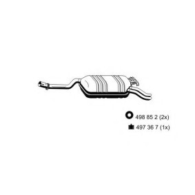 Endschalldämpfer 374262 von ERNST günstig für 192,17 € online kaufen