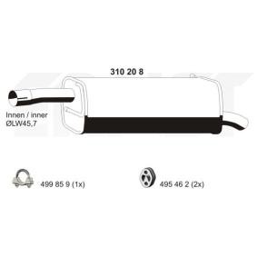 Endschalldämpfer 310208 von ERNST günstig für 112,18 € online kaufen