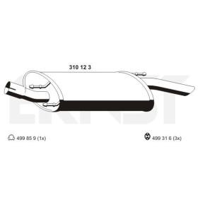 Endschalldämpfer 310123 von ERNST günstig für 52,10 € online kaufen