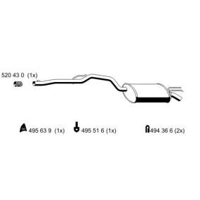Endschalldämpfer 520058 von ERNST günstig für 115,49 € online kaufen