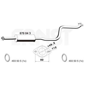 Comprar Silenciador intermedio de ERNST 670043 a bajo precio de 104,22 €