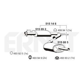 FIAT Endschalldämpfer von ERNST