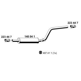 Mittelschalldämpfer von ERNST günstig für 96,59 €