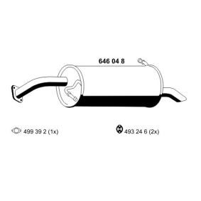 Endschalldämpfer 646048 von ERNST günstig für 97,94 € online kaufen