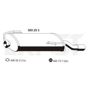 Endschalldämpfer 505253 von ERNST günstig für 117,62 € online kaufen