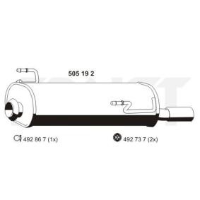 Endschalldämpfer 505192 von ERNST günstig für 112,46 € online kaufen