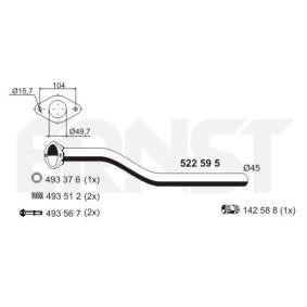 Abgasrohr von ERNST günstig für 28,32 €