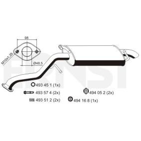 Endschalldämpfer 687027 von ERNST günstig für 127,13 € online kaufen