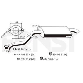 Endschalldämpfer 687034 von ERNST günstig für 153,32 € online kaufen