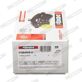 Köp Bromsbelägg av FERODO FSL114 till det låga priset 424,15 kr