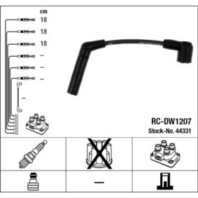 Compre Jogo de cabos de ignição da NGK 44331 a um preço baixo por 25,00 €
